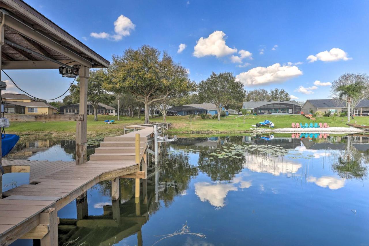 Dog-Friendly Lake Home With Dock About 25 Mi To Disney! Clermont Kültér fotó